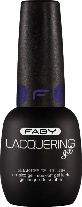Ocean boulevard - Lacquering gel - 15ml Blauer Gel-Lack | Blauer Gel-Nagellack | FABY