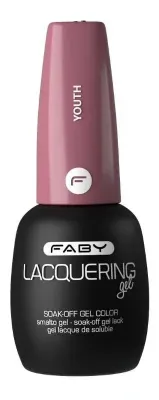 Youth - Lacquering Gel - 15ml Rosa Gel-Lack | Rosa Gel-Nagellack | FABY