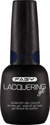 Blue gel polish | Blue gel nail polish | FABY