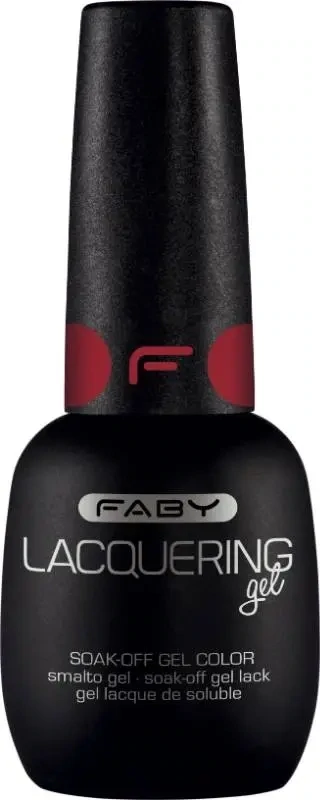 Red gel polish | Red gel nail polish | FABY