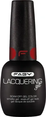 Rode gellak | Rode gel nagellak | FABY