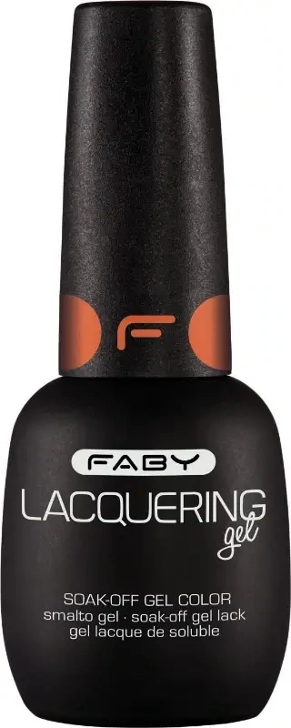 You are my sunshine - Lacquering gel - 15ml Orangefarbener Gel-Lack | Oranger Gel-Nagellack | FABY