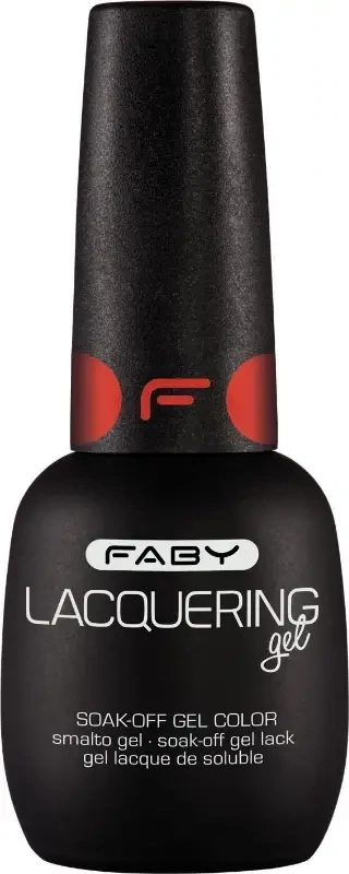 Lucky coral - Lacquering gel - 15ml Roter Gel-Lack | Roter Gel-Nagellack | FABY