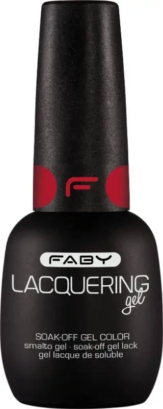 Bordeauxfarbener Gel-Lack | Bordeauxfarbener Gel-Nagellack | FABY