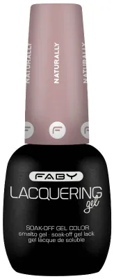 Naturally - Lacquering gel - 15ml Nude Gel-Lack | Nude Gel-Nagellack | FABY