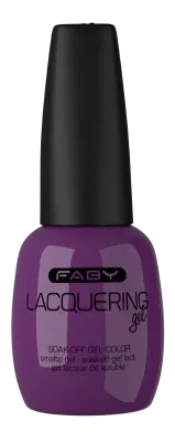 My Favorite Colour - Lacquering gel - 15ml Lila Gel-Lack | Lila Gel-Nagellack | FABY