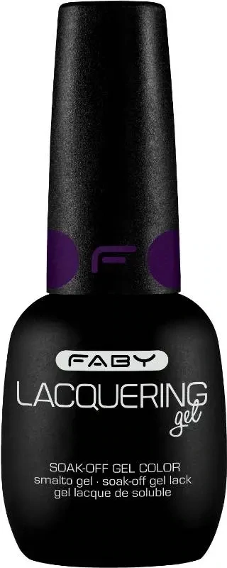 Vernis semi-permanente violet | vernis gel violet | FABY