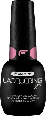 Vernis semi-permanente rose | vernis gel rose | FABY