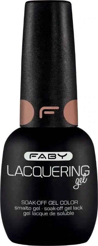 Jackie @ capri - Lacquering gel - 15ml Nude gel polish | Nude gel nail polish | FABY