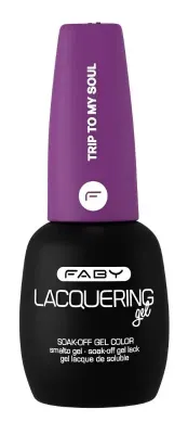 Trip to my Soul - Laquering gel - 15ml Vernis semi-permanente violet | vernis gel violet | FABY