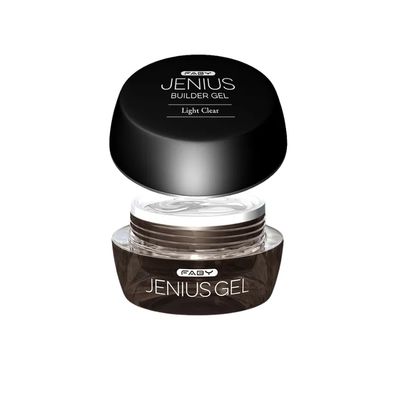 Light Clear Builder gel - Jenius Gel - 15g Light Clear Builder gel - builder gel - FABY