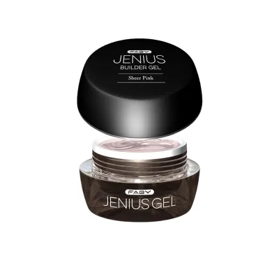 Sheer Pink Builder gel - Jenius Gel - 15g Sheer Pink Builder gel - builder gel - FABY