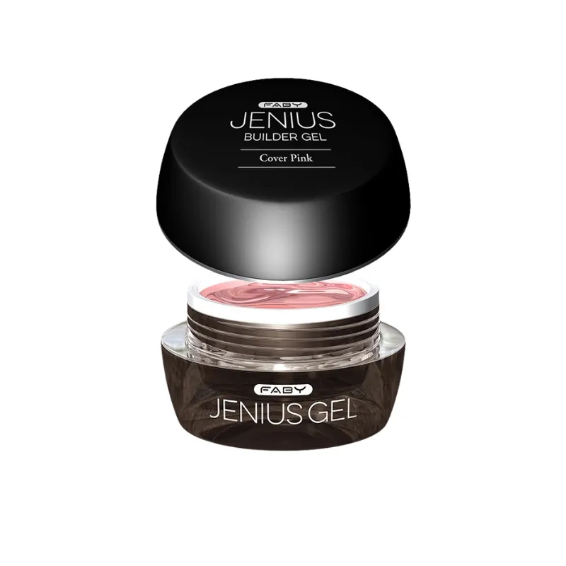 Cover Pink Builder gel - Jenius Gel - 15g Cover Pink Builder gel - builder gel - FABY