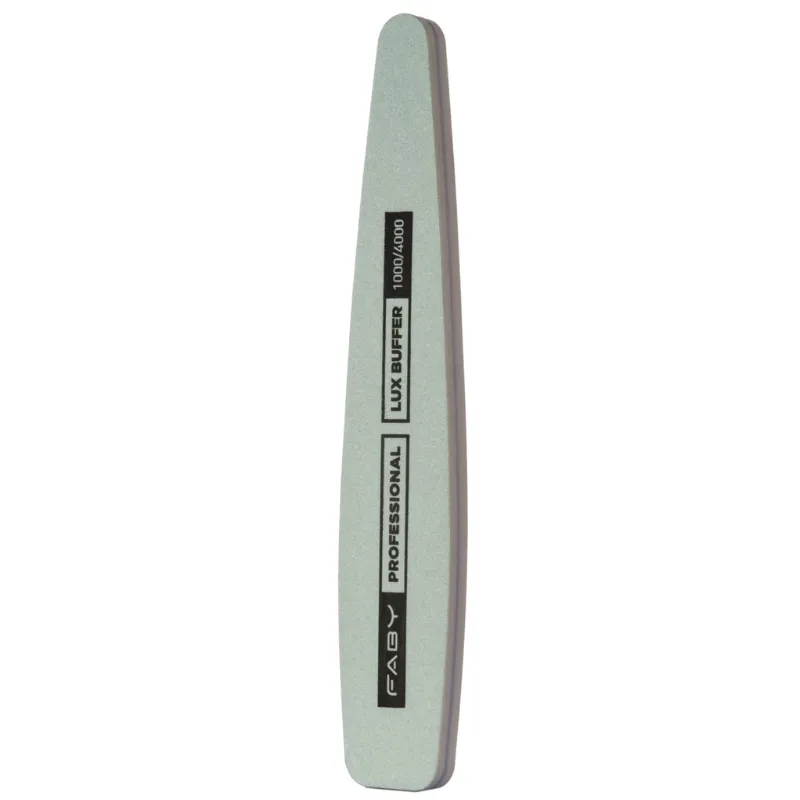 Lux Buffer vijl 1000/4000 – 1 st. Faby Lux Buffer vijl 1000/4000 – Professionele nagelvijl voor gladmaken en polijsten van nagels