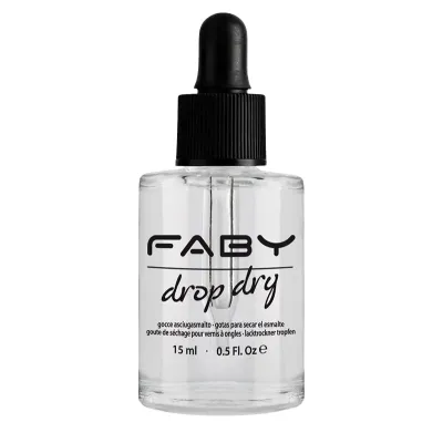 Quick-dry drops for nail polish speed up drying, prevent smudging, and add a beautiful shine.