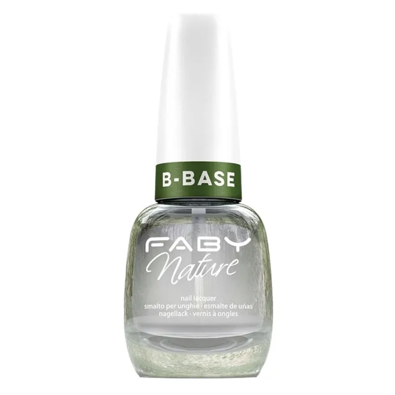Faby BIO Base Coat - vernis de base naturel vegan pour une adhérence et une protection optimales des ongles