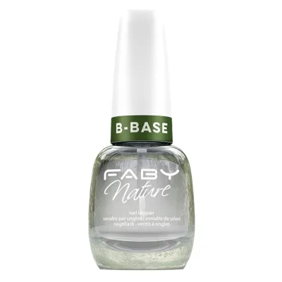 Faby BIO Base Coat - vernis de base naturel vegan pour une adhérence et une protection optimales des ongles