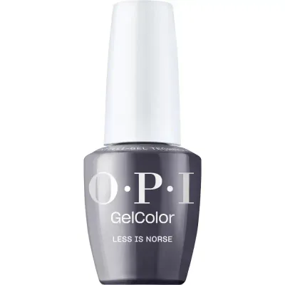 Less is Norse - GelColor - 15ml OPI Gelcolor gel polish Less is Norse – deep sea blue shade with a glossy finish for a bold and sophisticated manicure.