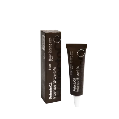 RefectoCil Intense Base Gel Deep Brown voor krachtige, diepbruine wenkbrauwen en opvallende wimpers