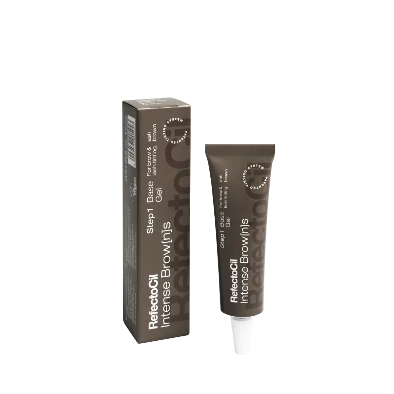 RefectoCil Intense Base Gel Brun Cendré pour des sourcils et cils brun cendré