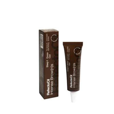 Intense Base Gel Chocolate Brown RefectoCil Intense Base Gel Chocolate Brown for warm, chocolate brown brows and lashes
