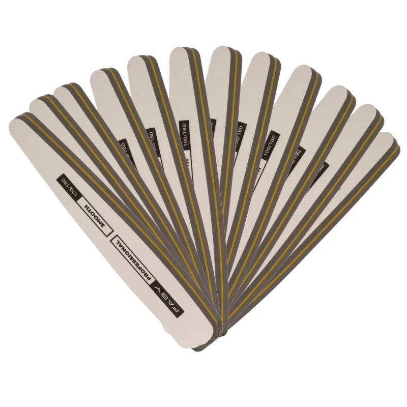 Smooth vijl 100/180 – 12 st. Faby Smooth 100/180 vijl – 12 stuks professioneel voor nagelsalons en stylisten