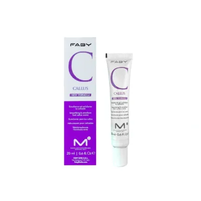 FABY eeltcrème 20 ml – verzorgende voetcrème die eelt verzacht, hydrateert en de huid glad maakt.
