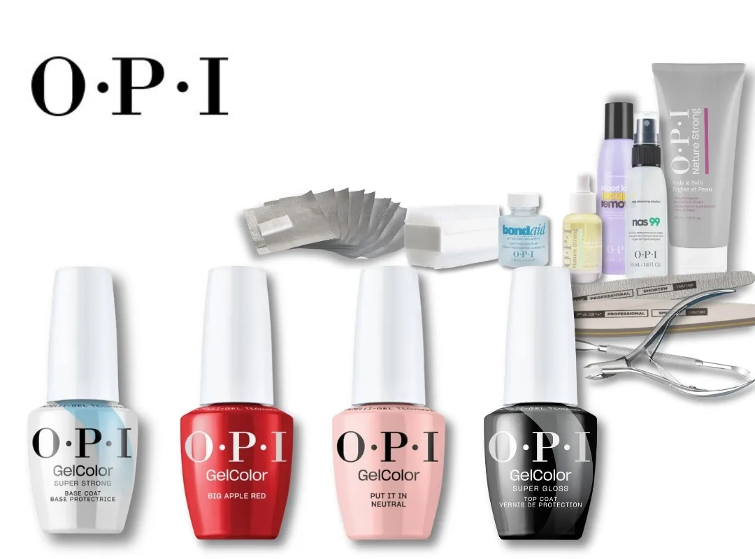 Gellak Kit | Opleidingspakket | OPI Gellak Kit Opleidingspakket van OPI – complete set voor professioneel gellak resultaat en opleiding.