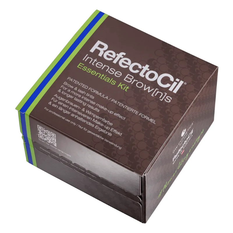 RefectoCil Intense Brow[n]s Starter Set – side view of the packaging