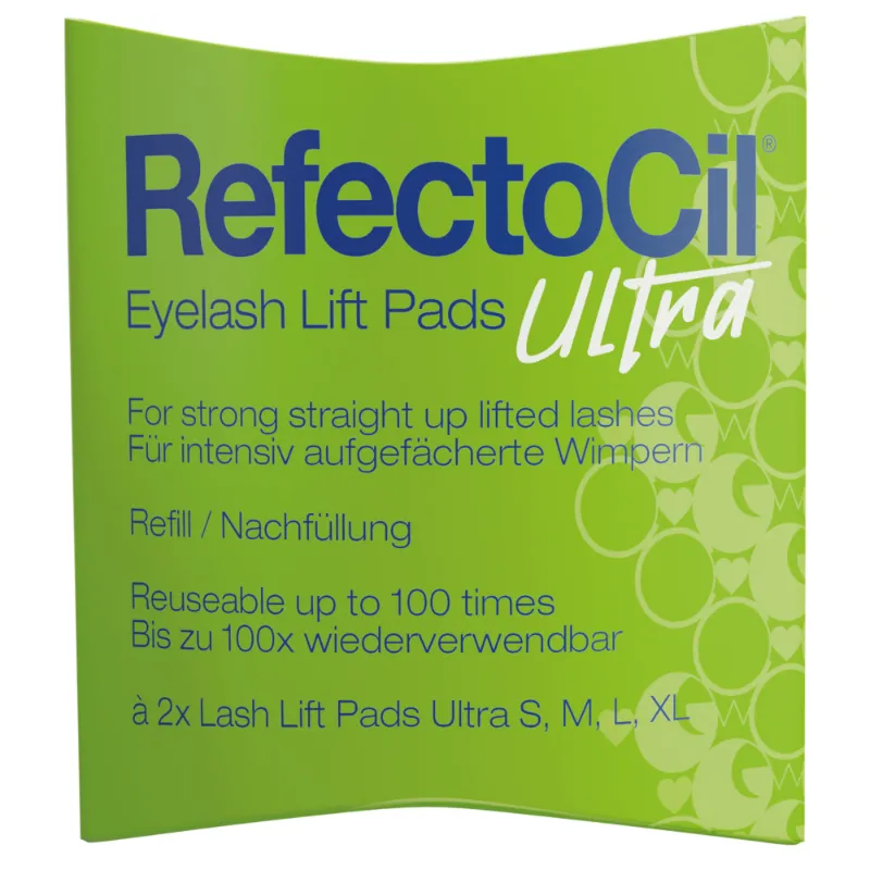 RefectoCil Eyelash Lift Pads Ultra – front view of the packaging