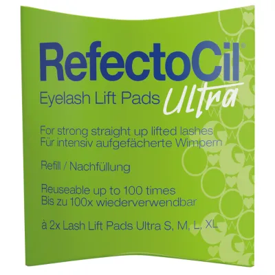 Eyelash Lift Pads Ultra RefectoCil Eyelash Lift Pads Ultra – voorkant van de verpakking