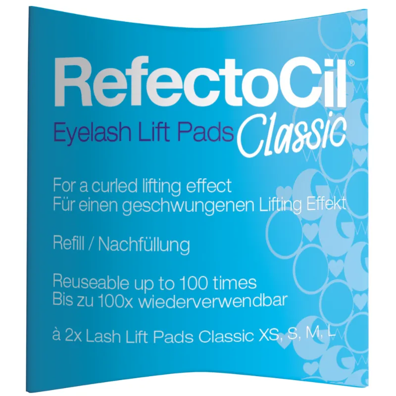 RefectoCil Eyelash Lift Pads Classic – front view of the packaging