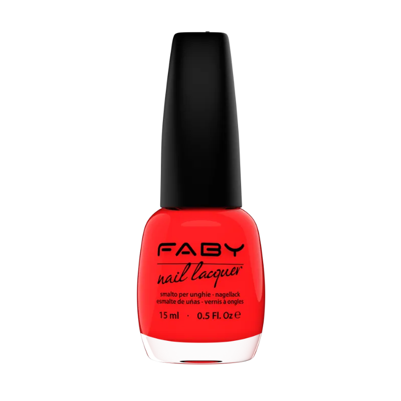 Apericoral - 15ml Vernis Faby Apericoral Rouge Mediterranea – packshot