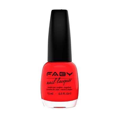 Apericoral - 15ml Faby Nagellak Apericoral Rode Mediterranea – packshot