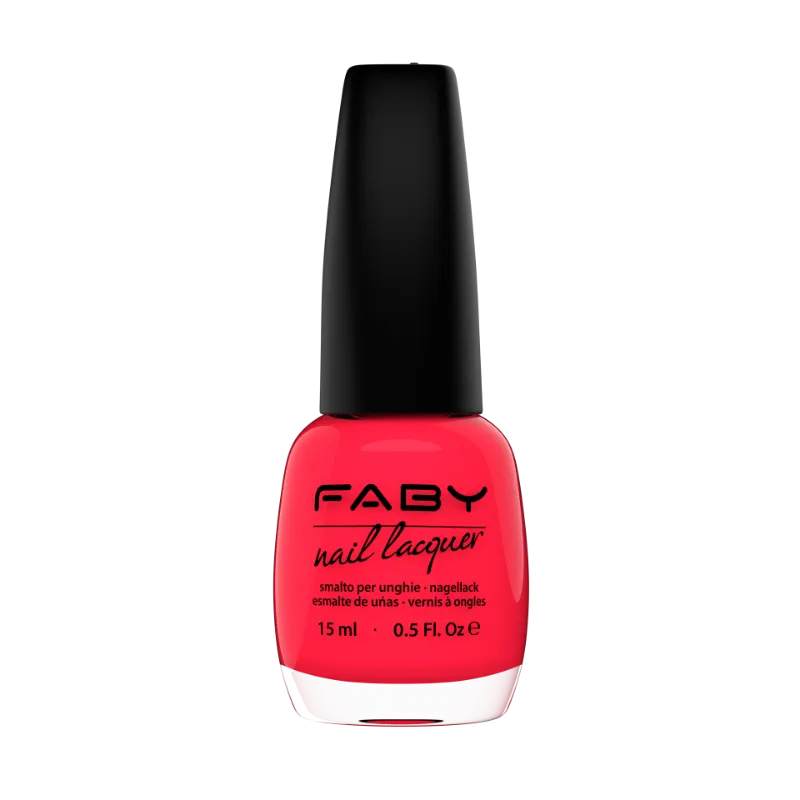 Panarea - 15ml Vernis Faby Apericoral Rouge Mediterranea – packshot