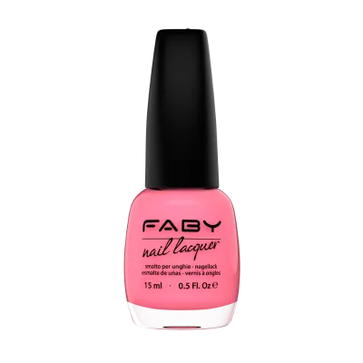 Bambolina - 15ml Faby Nagellack Bambolina Rosa Mediterranea – Packshot