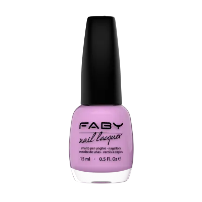 Dancing barefoot - 15ml Faby Nagellack Dancing Barefoot Lila Mediterranea – Packshot