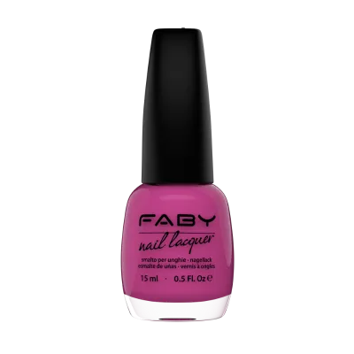 Mrs. Robinson - 15ml Faby Nagellack Mrs. Robinson Lila Mediterranea – Packshot