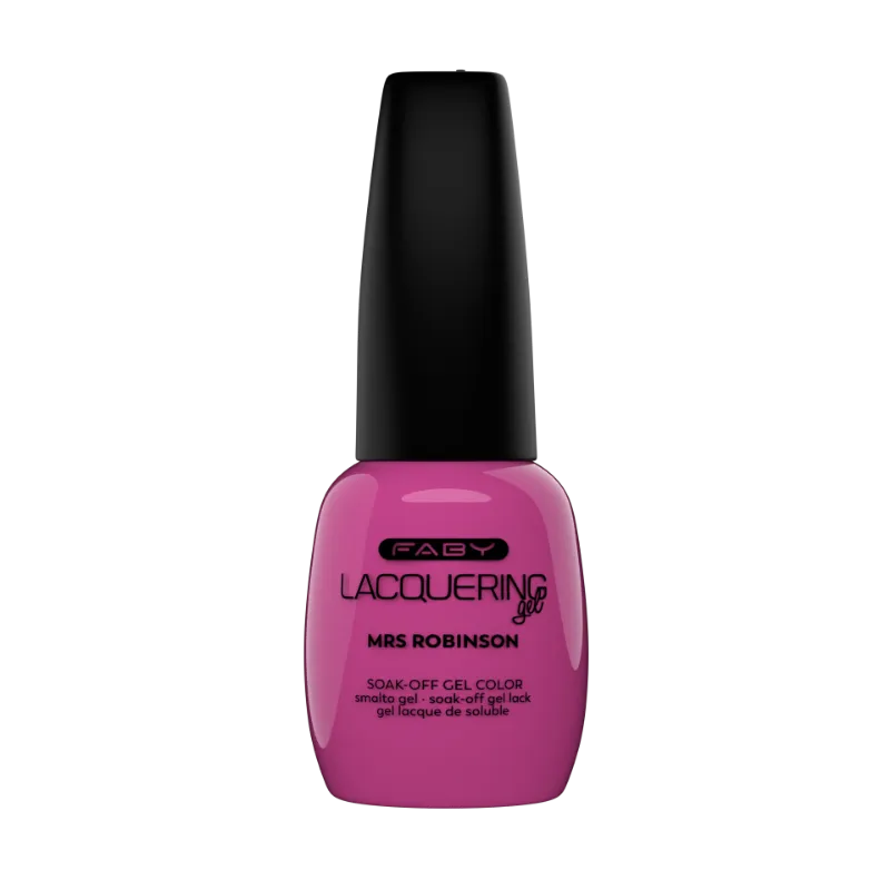 Mrs. Robinson - Lacquering gel - 15ml Gel Faby Mrs. Robinson Violet Mediterranea – packshot