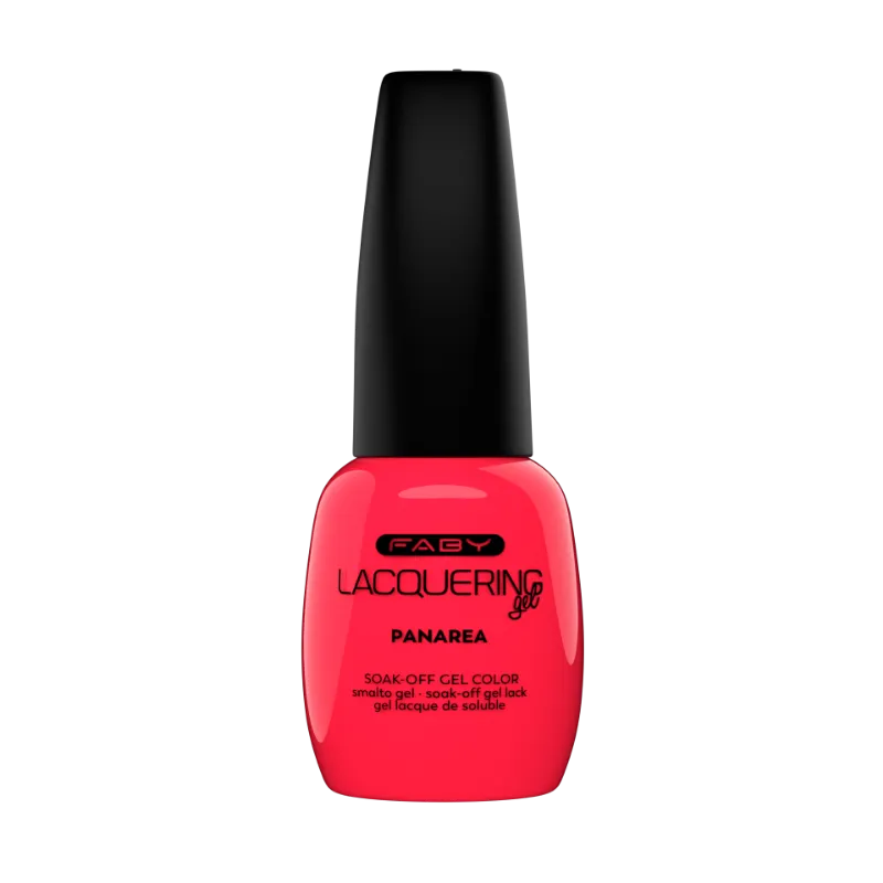 Panarea - Lacquering gel - 15ml Gel Faby Panarea Rouge Mediterranea – packshot