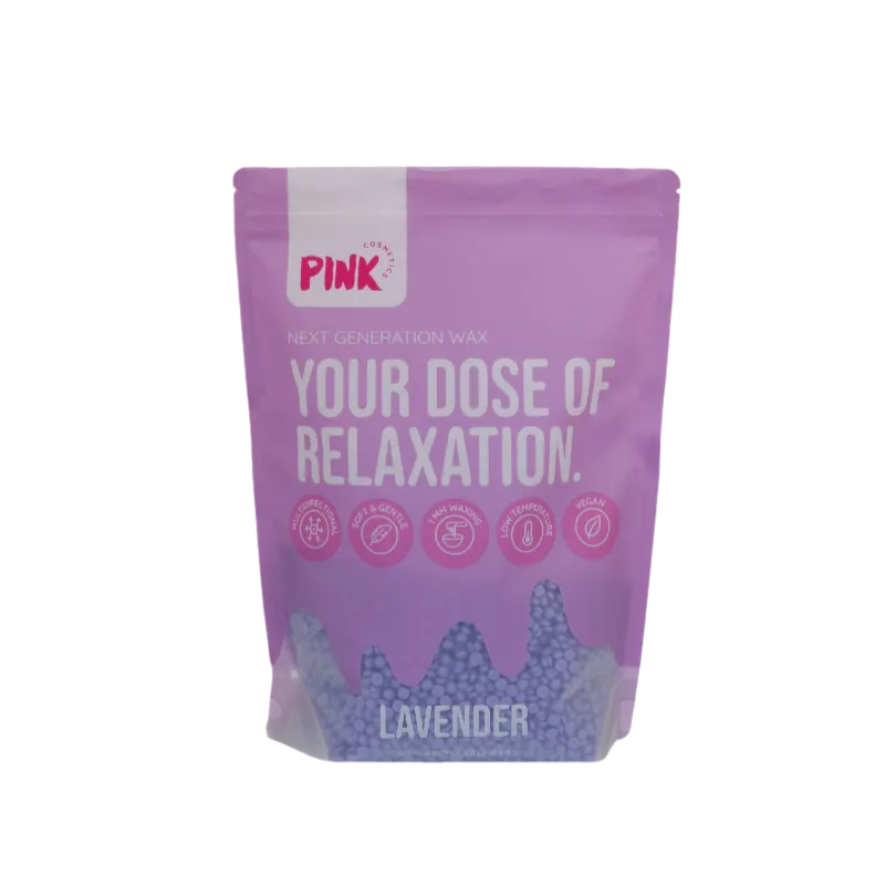 PINK Next Generation Wax Lavender 800 g – packaging