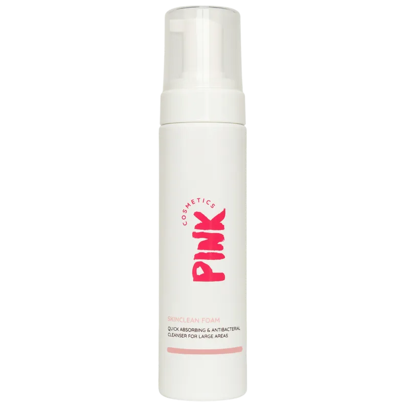 PINK SkinClean Foam 200 ml – cleansing foam packaging waxing