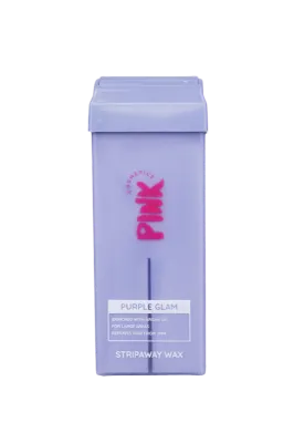 PINK StripAway Wax Roll-on Purple Glam 100 ml – packaging
