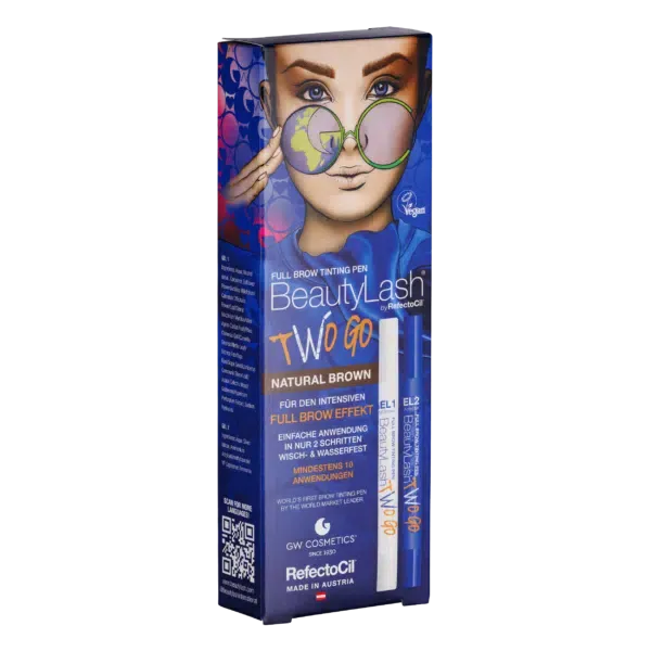 BeautyLash Two Go Tinting Pen | Natuurlijk Bruin BeautyLash Two Go Tinting Pen | Natuurlijk Bruin