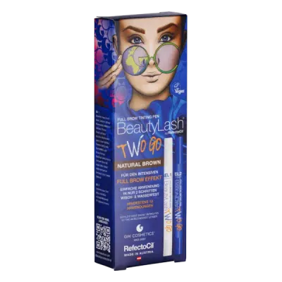 BeautyLash Two Go Tinting Pen | Natural Brown BeautyLash Two Go Tinting Pen | Natural Brown