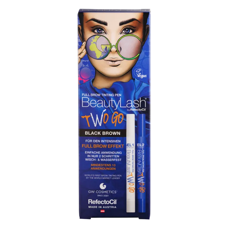 BeautyLash Two Go Färbestift | Schwarzbraun