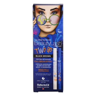 BeautyLash Two Go Stylo teintant | Noir brun BeautyLash Two Go Stylo teintant | Noir brun