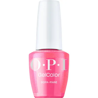 Dopa-mani - GelColor - 15ml OPI Dopa-mani GelColor roze shimmer gellak flesje