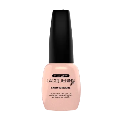 Fairy dreams - Lacquering Gel - 15ml FABY Fairy Dreams Gel-Nagellack in der Flasche mit zartem transparentem Rosaton
