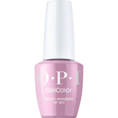 OPI GelColor Seven Wonders of OPI gel polish bottle with elegant mauve crème finish
